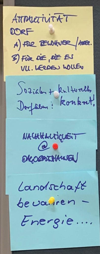 Protokoll: 1. Sitzung des Runden Tisches