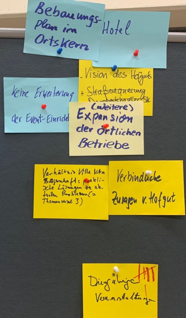 Protokoll: 1. Sitzung des Runden Tisches